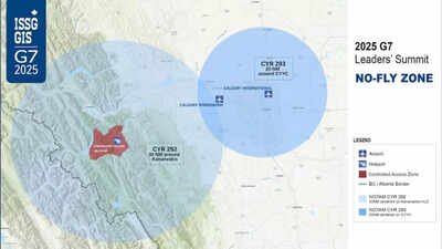Private plane enters restricted no-fly zone above G7 venue in Canada, military jets deployed