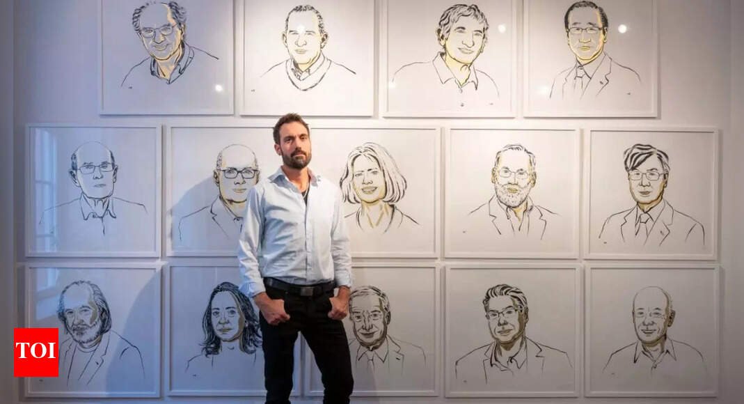 Who is Niklas Elmehed: The man behind the iconic illustrations of the 2025 Nobel laureates | World News