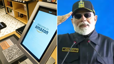 Evening news wrap: Amazon Web Services faces global outage; PM Modi celebrates Diwali with Navy, and more | India News
