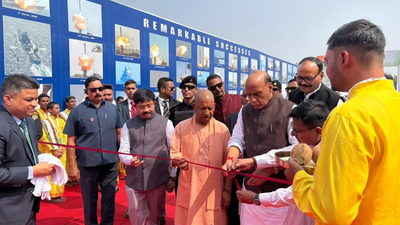 Rajnath, Yogi flag off first batch of Lucknow-made BrahMos missiles | India News