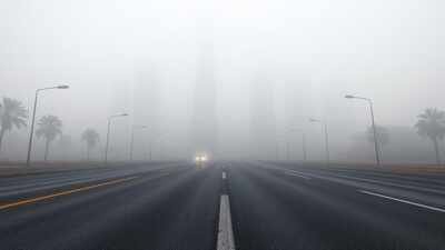 UAE: Fog set to blanket Abu Dhabi, Dubai as humidity soars; slight chance of rain by Tuesday | World News