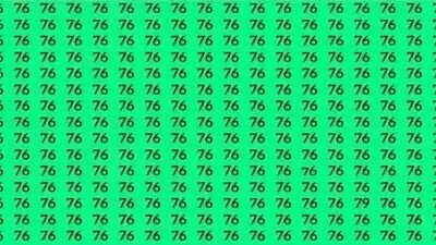 Only people with razor-sharp eyes can spot the odd number in under 12 seconds