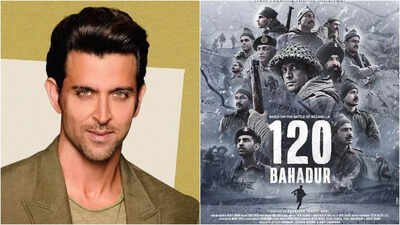 Hrithik Roshan hails Farhan Akhtar’s ‘120 Bahadur,’ calling it a ‘beautifully crafted film’: ‘Incredible performances’ | Hindi Movie News