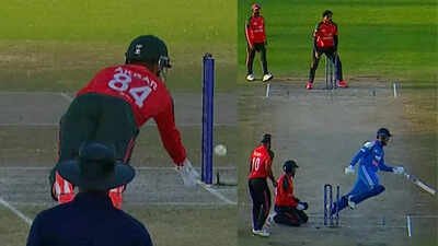 High drama! Bangladesh’s comical fielding gifts India a Super Over at Asia Cup Rising Stars – Watch | Cricket News