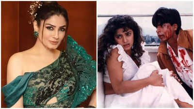 Raveena Tandon reveals she turned down Juhi Chawla’s role in Shah Rukh Khan’s Darr due to uncomfortable scenes, ‘I will not wear a swimming costume’ |