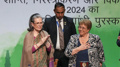 Now, BJP uses Indira peace prize as ammo to target Congress | India News