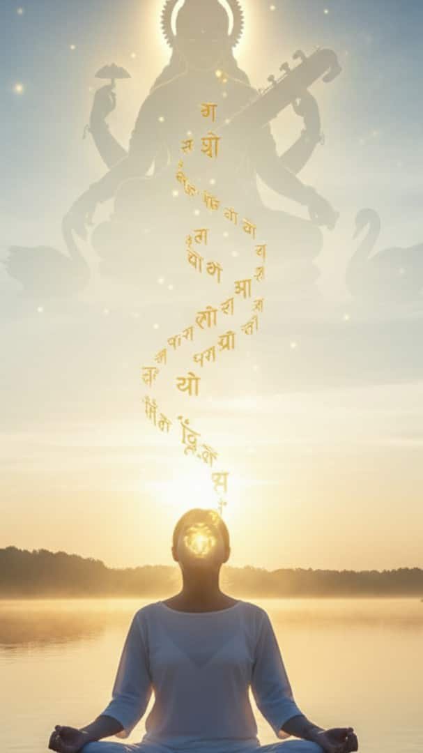 किस समय जीभ पर बैठती है मां सरस्वती?