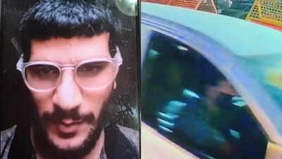 First visuals of suspect emerge: CCTV shows man driving car that exploded near Red Fort – watch | Delhi News