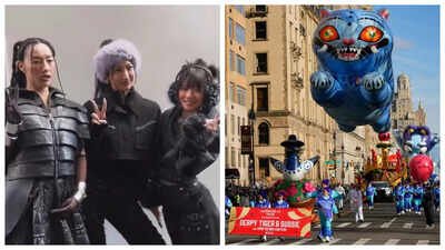 EJAE, Audrey Nuna and REI AMI aka HUNTR/X bring ‘KPop Demon Hunters’ to the 2025 Macy’s Thanksgiving Day parade with electrifying ‘Golden’ performance – WATCH |