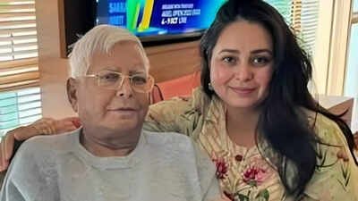 ‘Abused & hit’: After disowning Lalu family, Rohini Acharya’s big charge on Tejashwi Yadav | India News