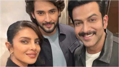 Priyanka Chopra calls working with Mahesh Babu and Prithviraj Sukumaran a privilege; Nick Jonas REACTS |