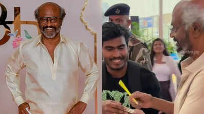 Rajinikanth fan shares emotional airport encounter with the superstar; Moment goes viral on social media- WATCH |