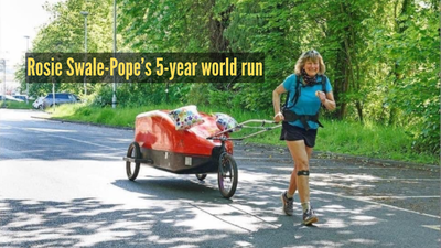 Frostbite, wolves, and 5 years on the road — Rosie Swale-Pope’s epic run around the world |
