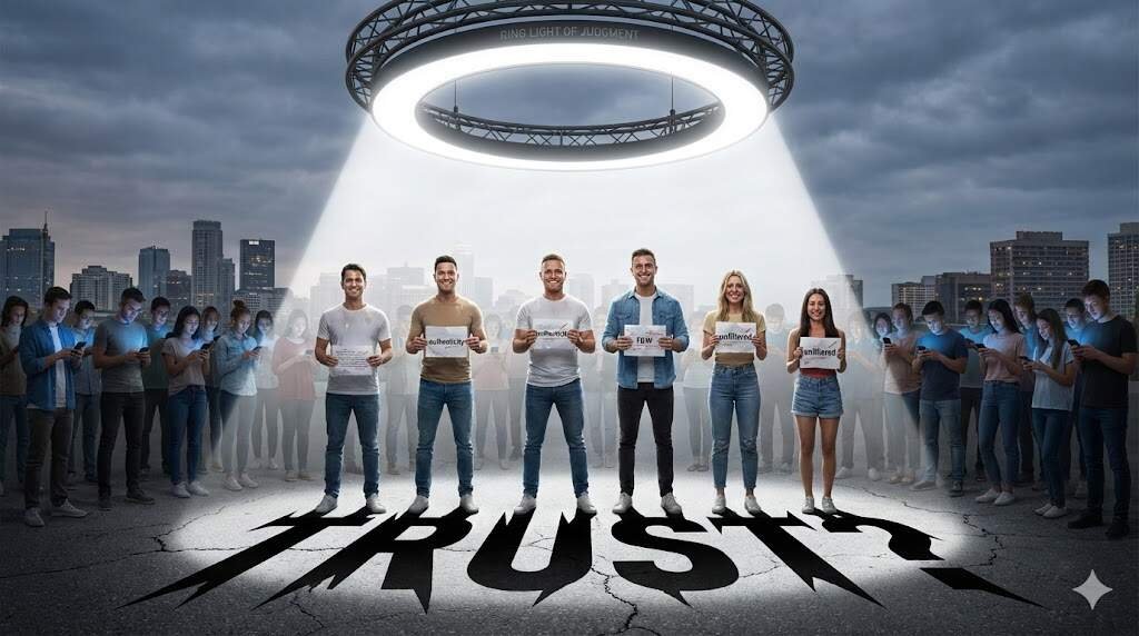 Attention can be bought. Trust has to survive tomorrow morning