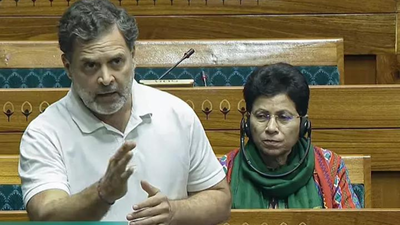 Home minister did not answer my questions: Rahul Gandhi | India News