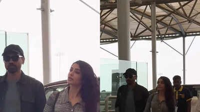 Samantha Ruth Prabhu and Raj Nidimoru’s first public appearance post marriage; Couple spotted at Hyderabad airport | Telugu Movie News