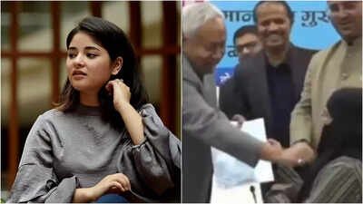Zaira Wasim SLAMS Bihar CM Nitish Kumar, demands ‘unconditional apology’ over hijab incident | Hindi Movie News