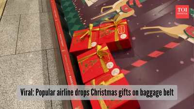 Air India drops Christmas gifts on Mumbai baggage belt, and passengers can’t stop smiling; watch viral video |