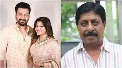 Prithviraj Sukumaran’s wife Supriya Menon slams selfie-takers at Sreenivasan’s funeral, calls out invasion of privacy |