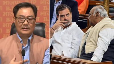 ‘NDA never talked of killing anyone’: Kiren Rijiju slams Rahul Gandhi over anti-PM Modi slogans at Congress rally; seeks apology | India News