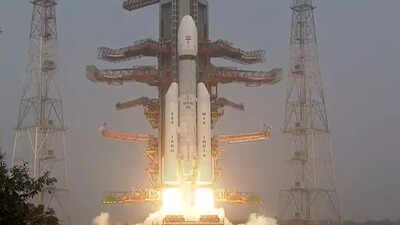 Historic first! Moment Isro’s ‘Bahubali’ rocket carrying US comsat lifted off; Bluebird Block-2 mission successful | India News