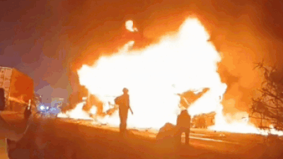 Karnataka highway tragedy: Over 20 burnt alive as Bengaluru-Shivamogga bus catches fire in Chitradurga | Bengaluru News