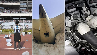 From Mahakumbh stampede to Messi mania: 10 pictures that defined, disturbed and delighted India in 2025 | India News