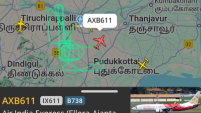 Dubai-bound Air India Express flight makes emergency landing at Trichy airport due to technical snag | Trichy News