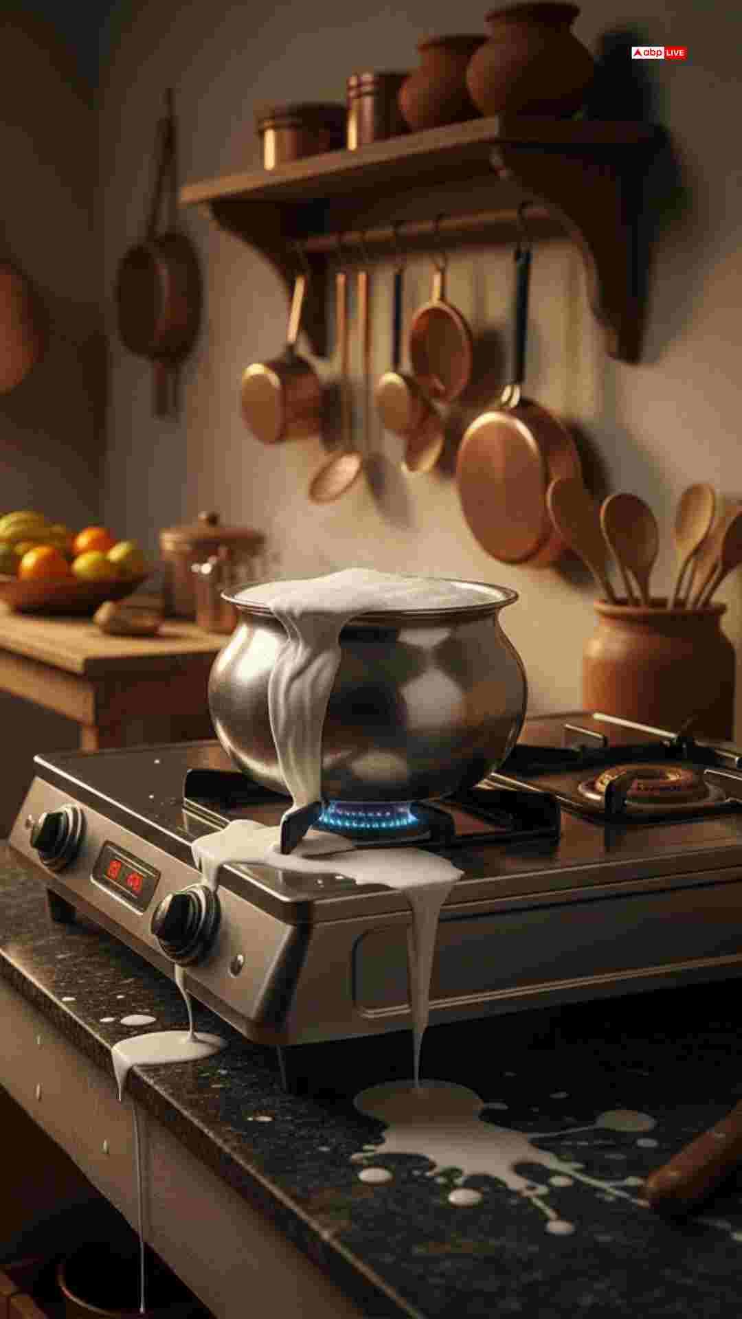 उबलते हुए दूध का गिरना शुभ है या अशुभ