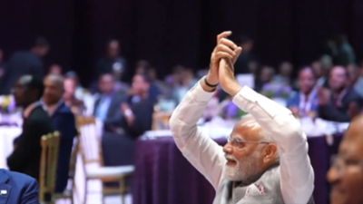 Watch: Ethiopian singers perform Vande Mataram rendition at banquet dinner; PM Modi applauds | India News