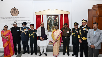 In pictures: President Murmu inaugurates Param Vir Dirgha at Rashtrapati Bhavan; portraits of all 21 awardees on display | India News
