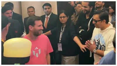 Did Lionel Messi ignore Ashneer Grover in Delhi during the ‘GOAT’ India tour? Video goes viral – Watch |