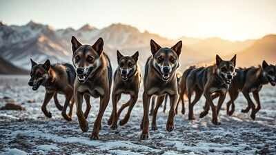 Ladkah: On the roof of the world, feral dogs hunt down Ladakh’s rare species | India News