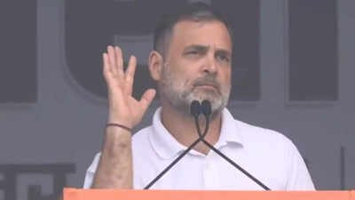 ‘Will remove Narendra Modi, RSS govt from power’: Rahul Gandhi at ‘vote chori’ rally; slams EC | India News