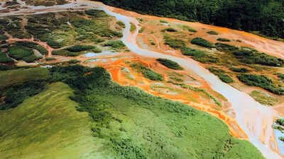 River in northern Alaska turns orange due to rising heavy metal pollution | World News