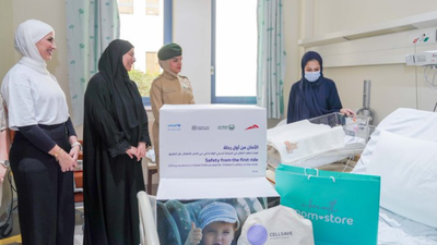 Dubai distributes 500 child car seats to newborns as part of National Day safety initiative | World News