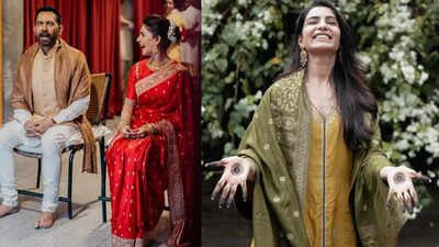 Samantha Ruth Prabhu drops UNSEEN PICS from her wedding and mehendi with Raj Nidimoru as she wraps up 2025, calls it a ‘year of gratitude’ – See inside | Hindi Movie News