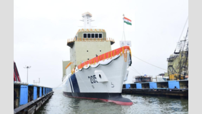 GSL hands over Coast Guard’s largest vessel to fight pollution | Goa News