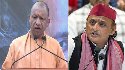 ‘Desh ke andar do namune hai’: Yogi’s veiled swipe at Akhilesh, Rahul; SP chief hits back | India News