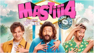 ‘Mastiii 4’ OTT release: When and where to watch Riteish Deshmukh, Vivek Oberoi, and Aftab Shivdasani’s adult comedy | Hindi Movie News