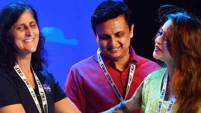 Bhavana Menon Celebrates Life-Changing Moment with NASA Astronaut Sunita Williams at Kerala Literature Festival |