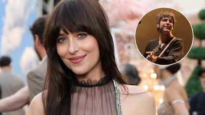 Dakota Johnson and Role Model are dating? Their cozy dinner night and PDA add to romance rumors | English Movie News