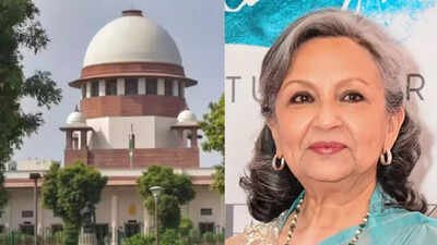 ‘Removed from reality’: SC pushes back on Sharmila Tagore’s plea in stray dogs case — what court said | India News