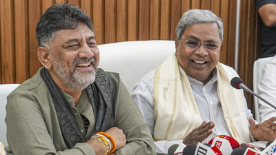 ‘Good luck’: Siddaramaiah confident of full 5-year term; Shivakumar extends wishes | India News