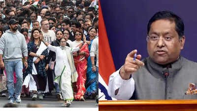 Evening news wrap: Mamata Banerjee leads march against ED raids; MEA rebuts US commerce secy’s trade deal remarks and more | India News