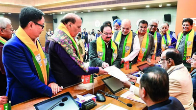 Nitin Nabin sole candidate in fray for BJP president’s post, all set to take over today | India News