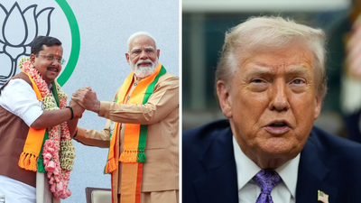 Evening news wrap: Nitin Nabin becomes youngest BJP national president; Trump warns of 200% tariff on French wine & more | India News