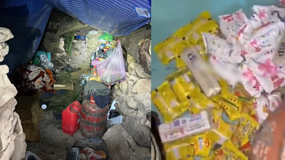50 Maggi packets, 20kg rice, veggies, LPG cylinders: JeM’s winter bunker unearthed during Kishtwar encounter; terrorists stocked up for months | Jammu News