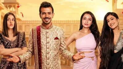 Yuzvendra Chahal reacts to viral AI Kis Kisko Pyaar Karoon 3 posters featuring Dhanashree Verma, RJ Mahvash and Shefali Bagga |