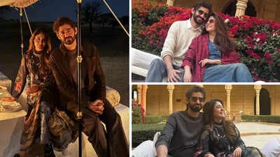 Kritika Kamra and beau Gaurav Kapur ringin 2026 in Jaisalmer with close friends; Netizens express joy, ‘I’m happy she found love’ |